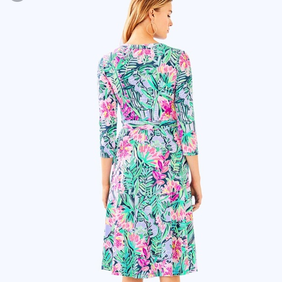 rozaline wrap dress